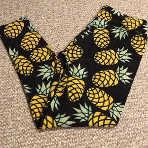 OS Pineapple LuLaRoe Leggings